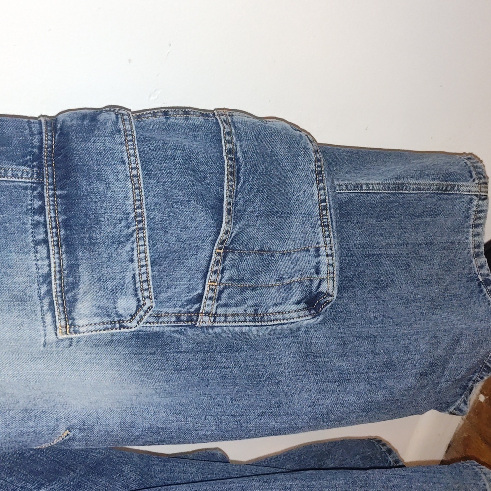 Diesel straight jeans 1996 d-sire 0njan size 28 baggy wide leg cargo Y2K style - Picture 2 of 16